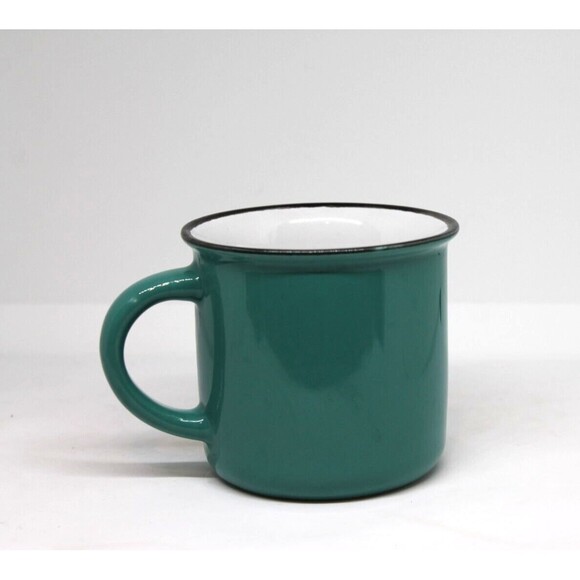 Christian Art Gifts Religious Coffee Mug 2016 "Rejoice in the Lord" 12oz. Green - Picture 6 of 7